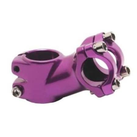 Strike3 New BMX Fixie Racer Alloy Handlebar Stem - Purple, 8 x 2 in. ST2528005